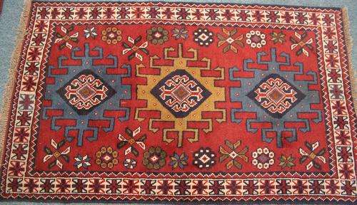 Handwoven Persian Kurdi Ghoochan 190 x 110