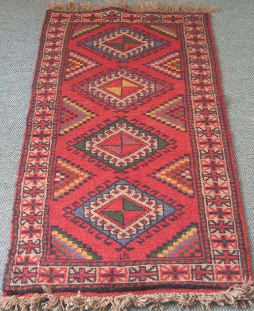 Handwoven Persian Kordi Runner 187 x 65