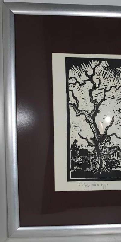 Gregoire Boonzaier Linocut
