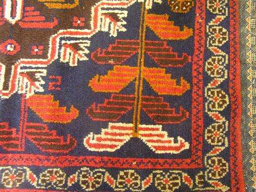 PERSIAN HANDWOVEN SARPCASSI RUG 1.45M X 0.88M