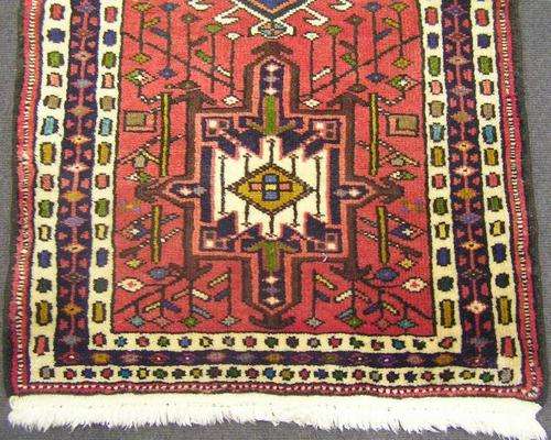 PERSIAN HANDWOVEN GHRAJEH RUNNER 4M X 0.70M