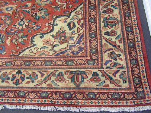 PERSIAN HANDWOVEN MAHAL CARPET 3.86M X 2.95M
