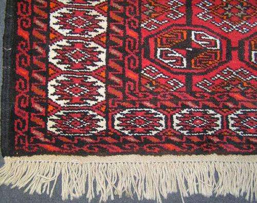 PERSIAN HANDWOVEN BALOOCH CARPET 1.82M X 1.25M