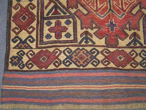 AFGHANI HANDWOVEN TAIMANI KILIM CARPET 2.02M X 1.33M