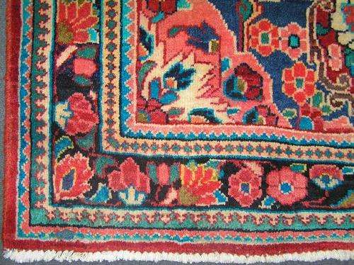 PERSIAN HANDWOVEN HAMADAN CARPET 2.82M X 1.33M