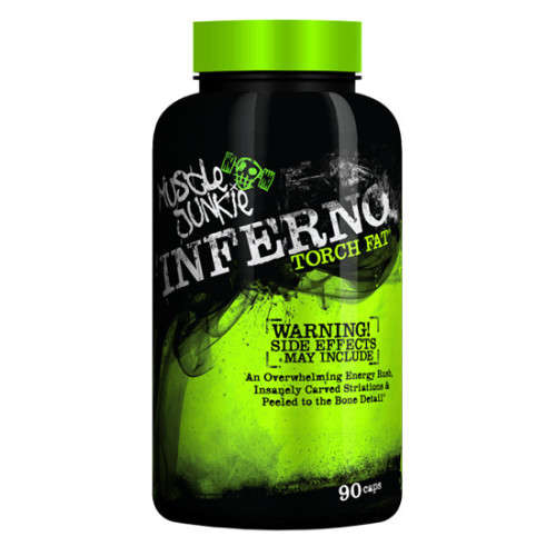 MUSCLE JUNKIE INFERNO 3RD DEGREE FAT BURNER