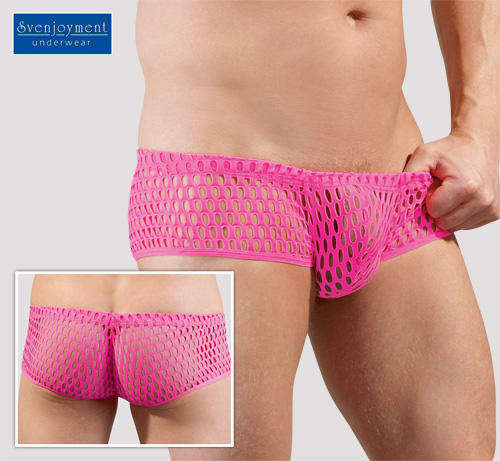 Neon Pink Boxer Briefs (size: M)