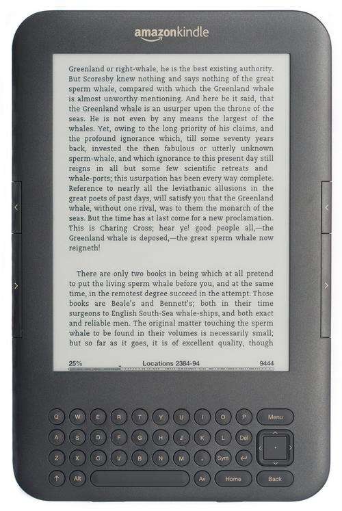 Kindle Wireless reading device Wi-Fi + Biult Cover