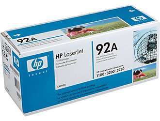 HP LaserJet 92A Toner Cartridge (for 1100, 3200 & 3220 printers)