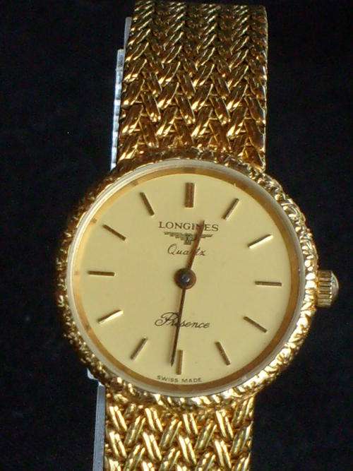 SOLID GOLD LADIES LONGINES WATCH ### NO RESERVE ### R1 STARTING ##