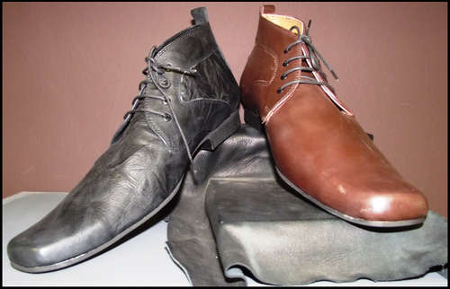 Mens Fashion Boots (deBuck Brand) ***Full Genuine Leather***