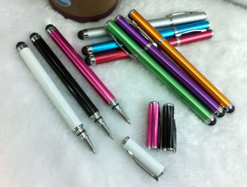 2 in 1 - Ballpoint Pen & Stylus (Compatible with iphone/ipad/samsung/blackberry) ***Many Colours***