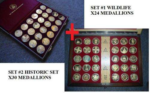 AFRICANA COMMEMORATIVE MINT - x2 silver sets reserved for ABENBLOEM