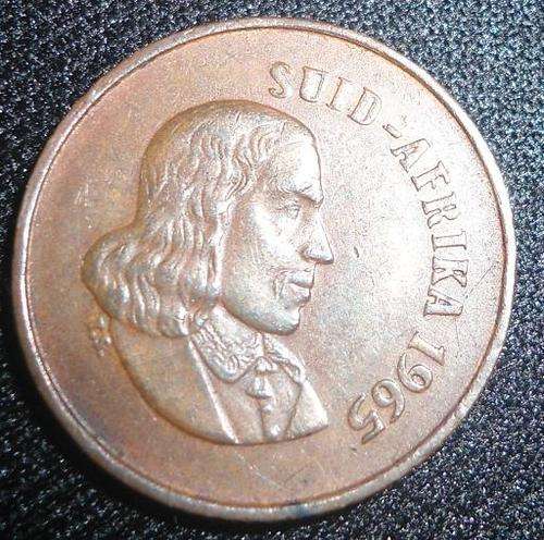 1965 AFRIKAANS ONE CENT - A REAL RARE COIN, SOUGHT AFTER INTERNATIONALLY!!!