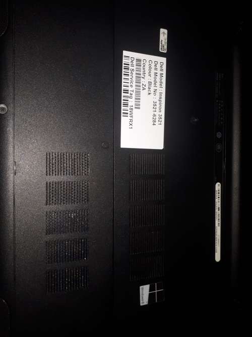 DELL INSPIRON 15 3521, I5-3337U, 6 GB RAM, 750 GB HDD, 15.6`
