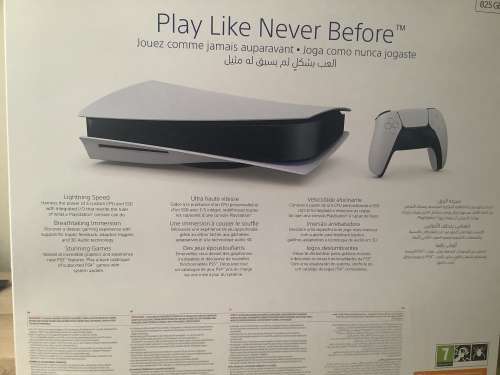 PlayStation 5 Model CFI-1016A 825 gb Disc Edition + MotoGp 21