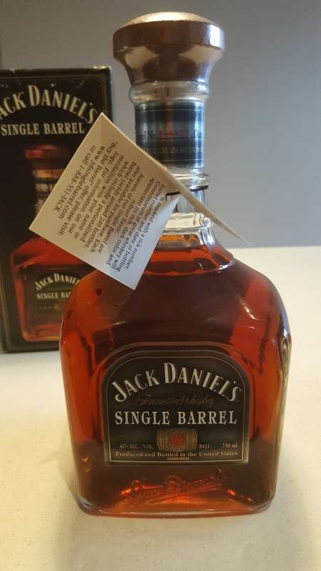Jack Daniels Single Barrel Whiskey 750ml 2006 Collectible B421 Version
