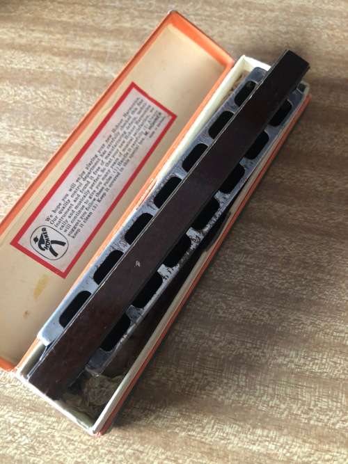 vintage Hohner Harmonica Song Band Alto tuning