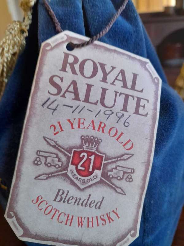 Chivas Regal Royal Salute 21 Years old.