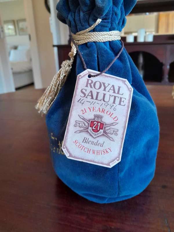 Chivas Regal Royal Salute 21 Years old.