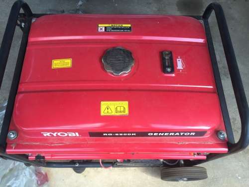 Ryobi Petrol Generator Model RG-6900K (6900 W)