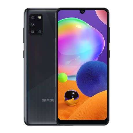 SAMSUNG GALAXY A31 BLACK SINGLE SIM BRAND NEW ICASA APPROVED FREE SHIPPING INCLUDED