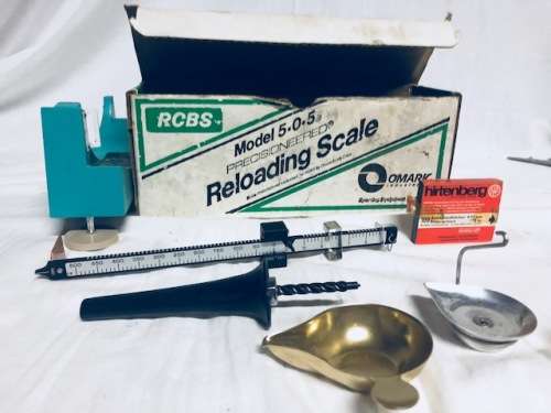 RCBS 505 RELOADING AMMUNITION SCALE: Appears unused