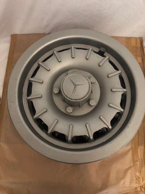 Set of 4 Mercedes Benz Hub Caps: Diameter: approximately 390 mm: Good condition: Bid per item