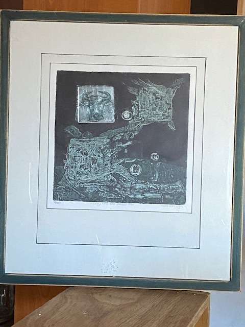 Modern Art from Lisa van Wyk: Money and the sacred cow: Limited edition 6/50