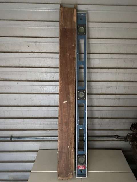 Good quality Rabone Chesterman 1430 spirit level in wooden box