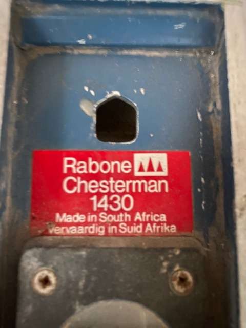 Good quality Rabone Chesterman 1430 spirit level in wooden box