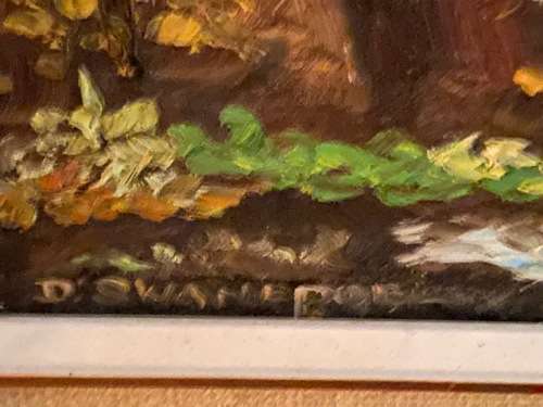 Gorgeous Original painting signed by D Swanepoel