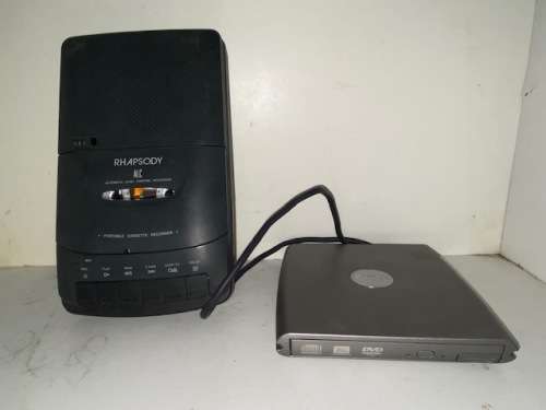 Rhapsody Cassette player plus Dell DVD: Highly collectible