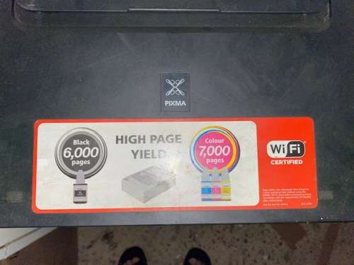 Canon HIGH YIELD COLOUR WIFI printer in good condition