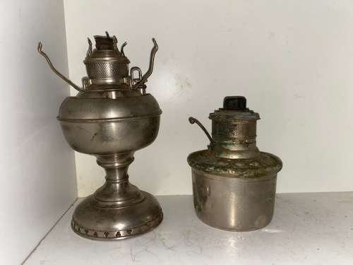 Various Kerosene lamp parts to use in retoration