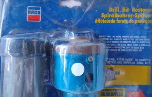 Raco Drill bit restorer plus various drill bits: