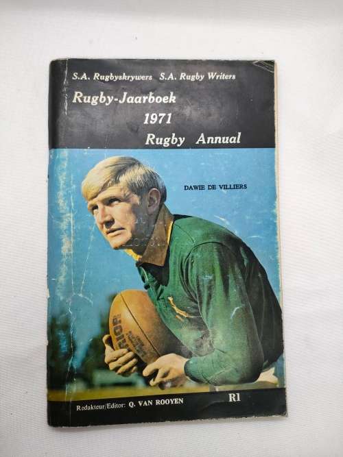 RARE: 1971: South African Rugby Writers Annual