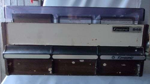 Kemsonic Cassette holders full of cassets : Good condition: