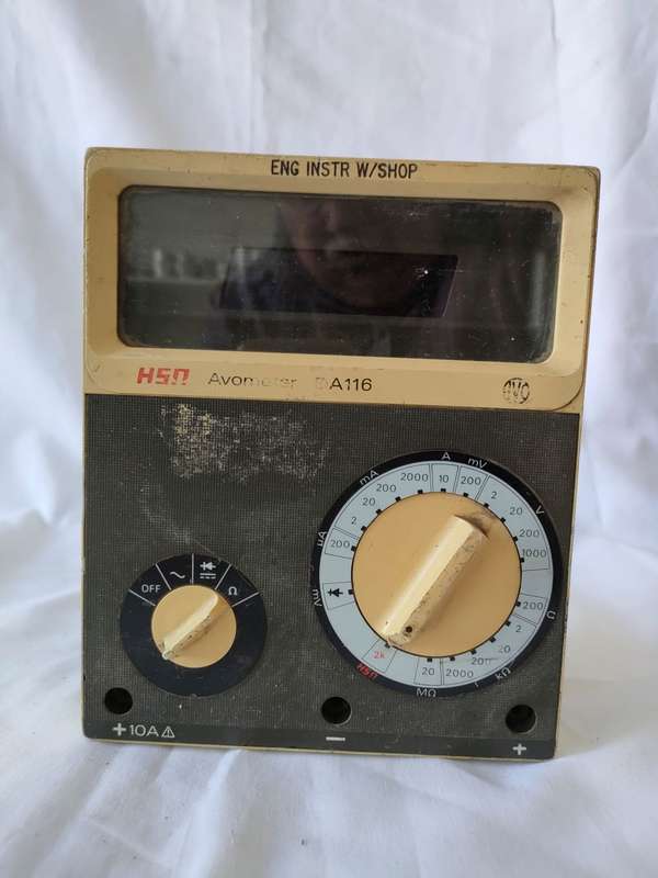 Vintage Avonmeter: Appears in decent condition