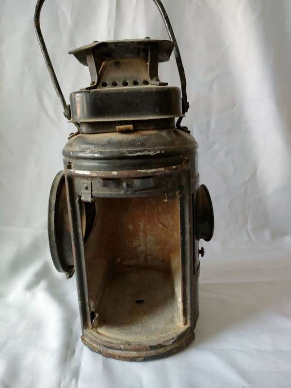 Adlake Non-sweat Railway lamp in good condition: Missing backplate: 450 x 190 x mm: