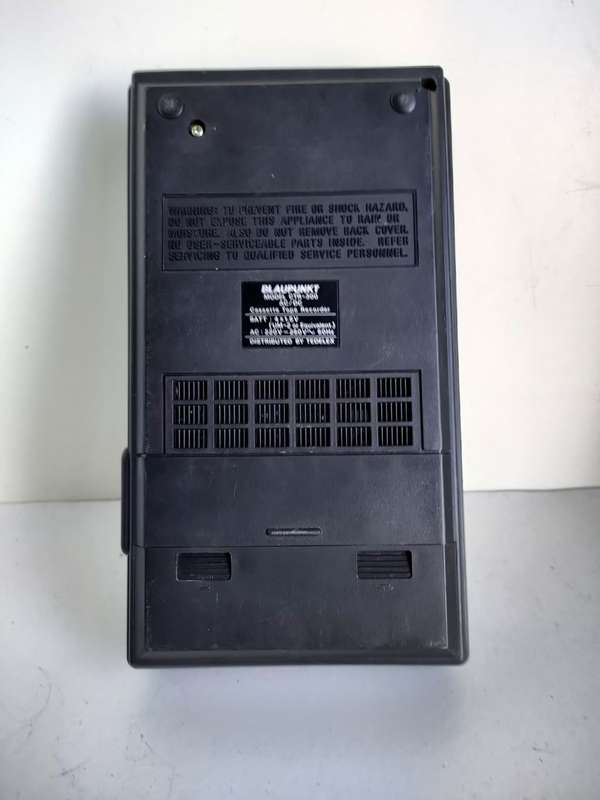 Vintage Blaupunkt CTR-300 Casette player  Good condition, untested, not cleaned: Selling As Is