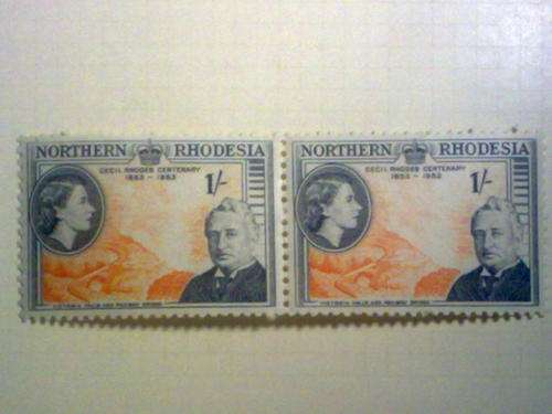 Rhodesias mint Pair.Shillings