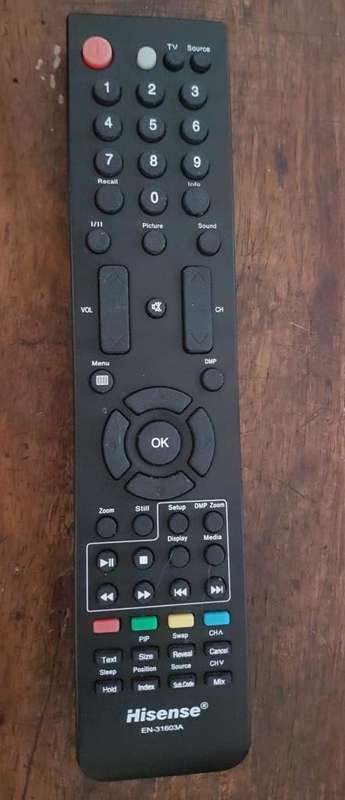 Remote Control - LCD LED - HISENSE EN-31603A