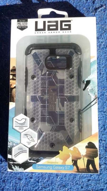 *IN STOCK* Samsung Galaxy S7 FLAT G930F - ICE UAG Composite Clear Case - Urban Armor Gear