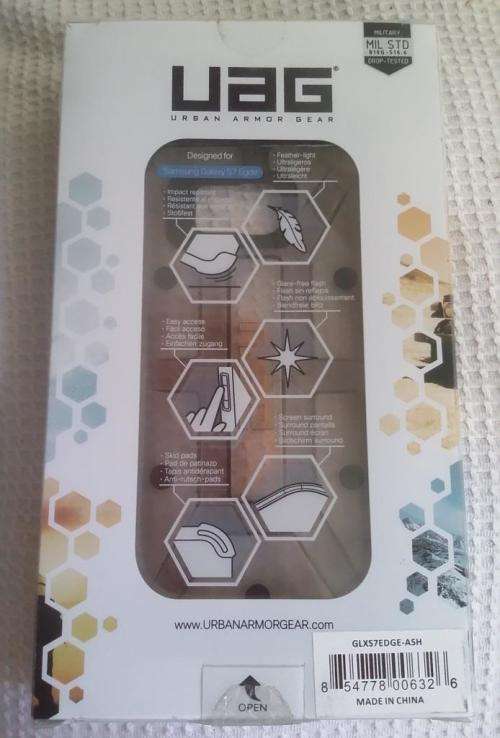 *IN STOCK*  Samsung Galaxy S7 Edge G935 - UAG Composite Clear Case (Ash) - Urban Armor Gear