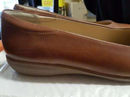 Green Cross Shoes Size 7 - 30mm Heel Full Leather