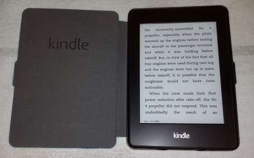 Amazon Kindle Paperwhite EY21 B024 Wi-Fi, 6in - (5th Gen) - With the inner light.