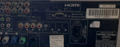 Harman Kardon AVR 347/230 AMPLIFIER **NOT WORKING**