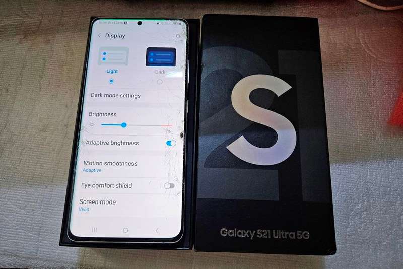 Samsung Galaxy S21 Ultra 128GB 5G (SM-G998B) Silver