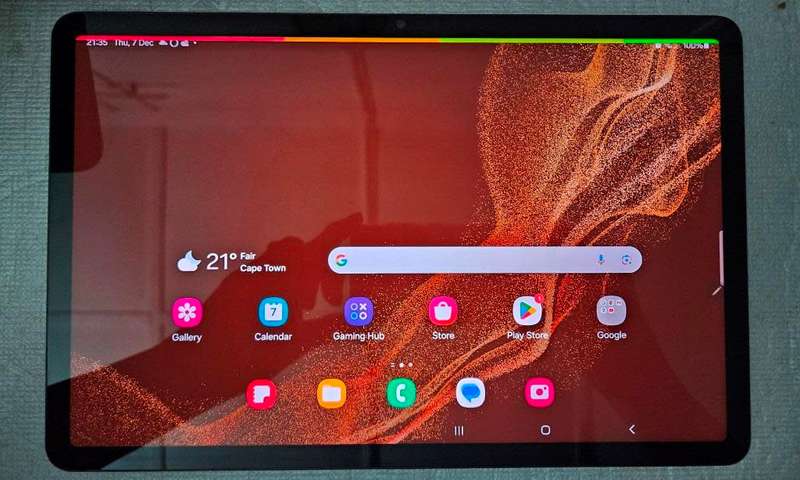 Samsung Galaxy Tab S8 5G 128GB 5G and Wi-Fi Phone Tablet with 11 inch Screen Size in Graphite Gray